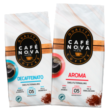 Café Nova snelfiltermaling